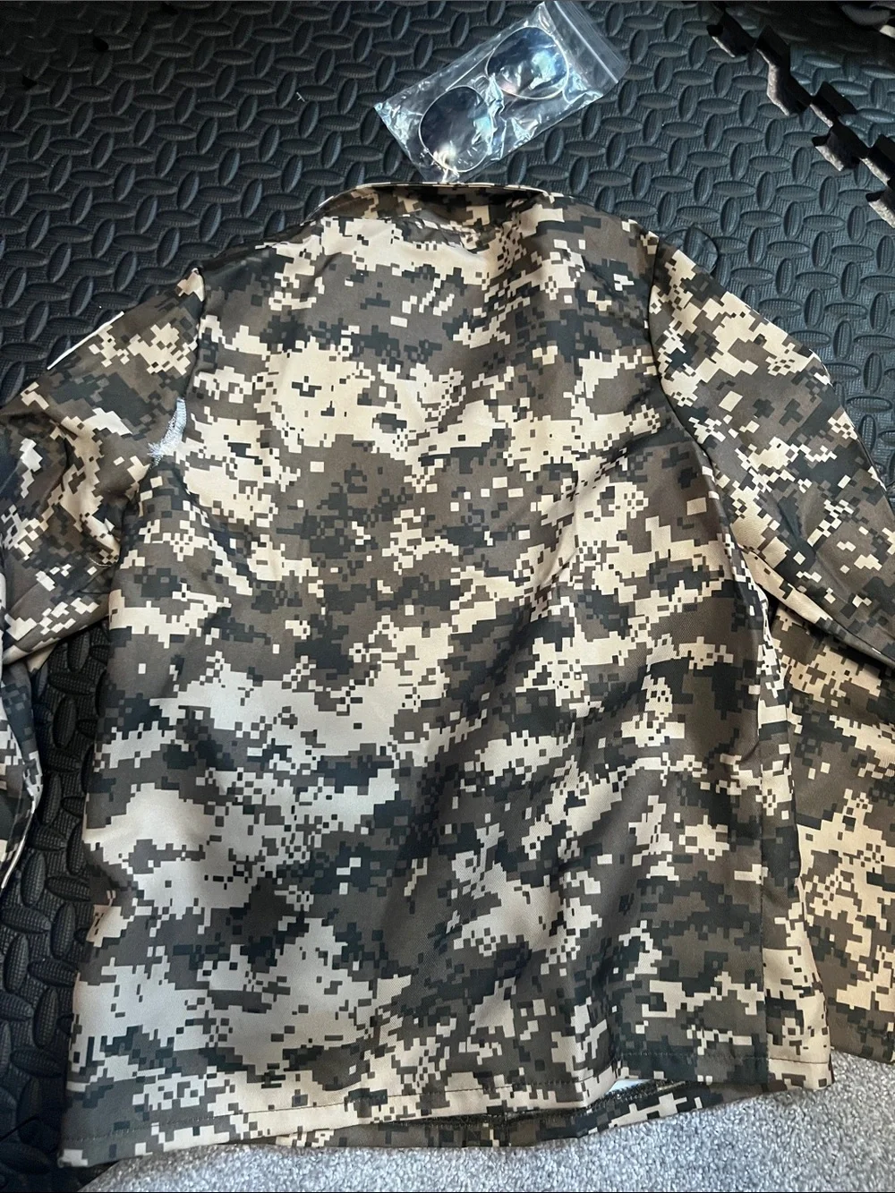 Kids Camo Soldier Costume & Sunglasses